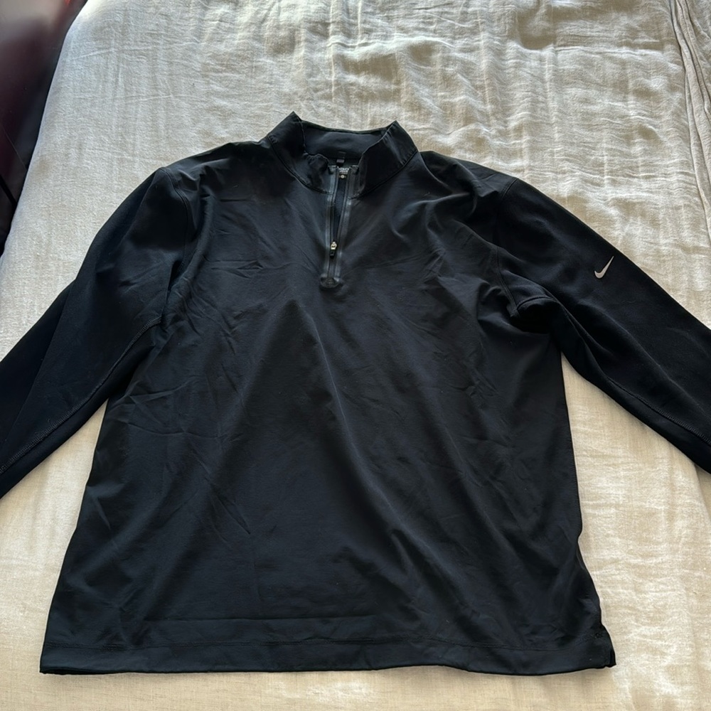 Nike golf tour performance black pullover